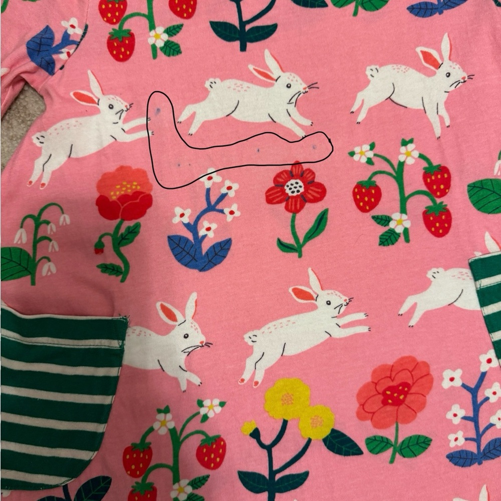 Mini Boden LS Tunic with Pockets size 4-5 - Picture 4 of 4